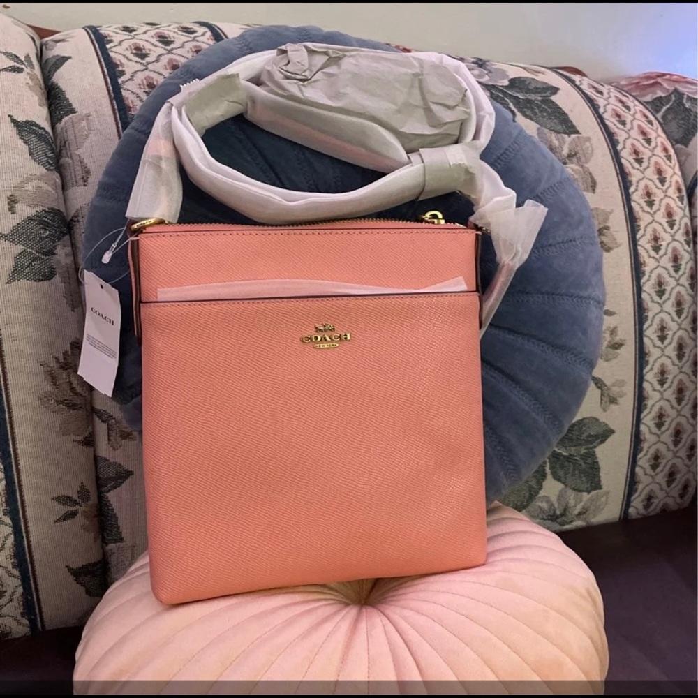 Coach Crossgrain Leather Messenger Crossbody Bag